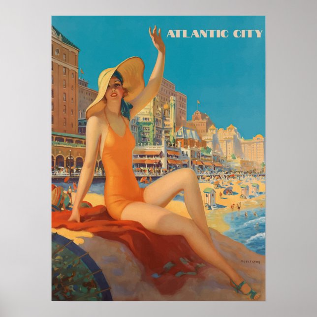 Magnificent Hotels of Atlantic City Poster (Front)