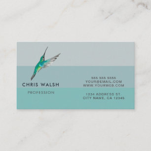 Magnificent Hummingbird Business Card