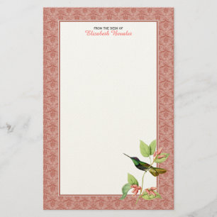 Magnificent Hummingbird Personal Stationery
