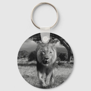 Magnificent Lion Key Ring