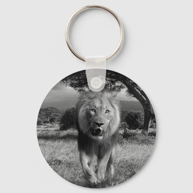 Magnificent Lion Key Ring (Front)