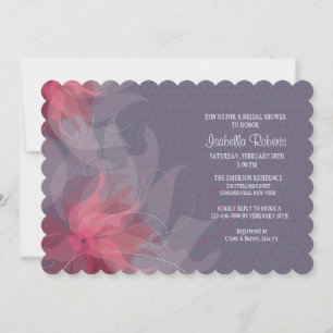 Magnificent Mauve Invitation