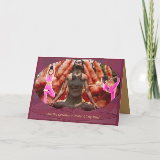 Magnificent Mental Meditations Thank You Card (Front)