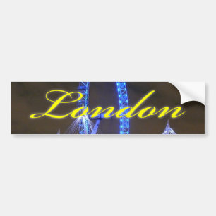 Magnificent! Millennium Wheel London Bumper Sticker