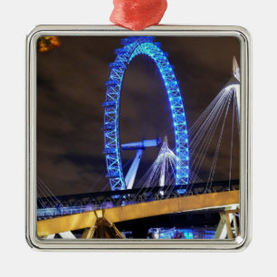 Magnificent! Millennium Wheel London Metal Tree Decoration