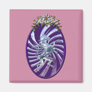 Magnificent Mythical Unicorn Magnet