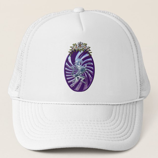 Magnificent Mythical Unicorn Trucker Hat (Front)