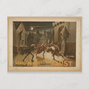 Magnificent New Faust Postcard