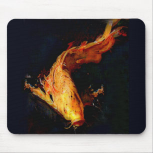 Magnificent Orange Koi Mouse Mat