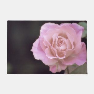 Magnificent Pink Rose Doormat