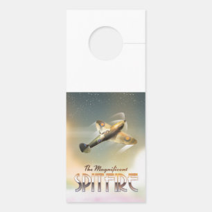Magnificent Spitfire travel poster print Door Hanger