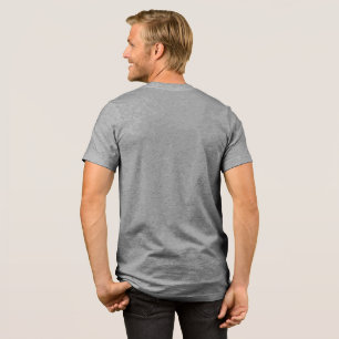 Magnificent Staffie Editable text Tri-Blend Shirt