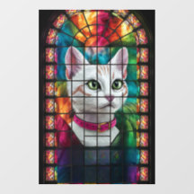 Magnificent Stained Glass Window Colourful Mosaic
