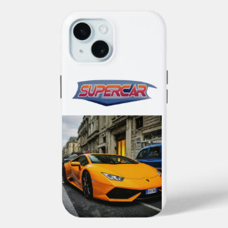 Magnificent Supercar iPhone 15 Case Design.