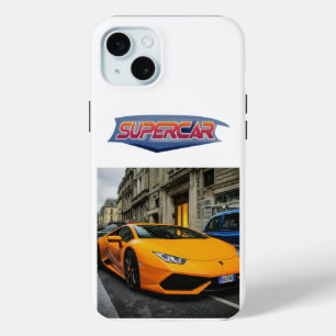 Magnificent Supercar iPhone 15 Plus Case Design.