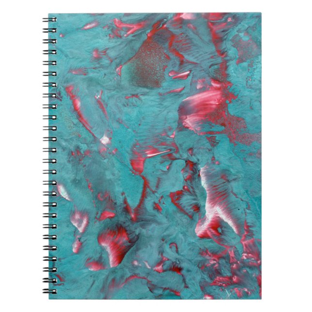 Magnificent Swirled Marble Notebook (Front)