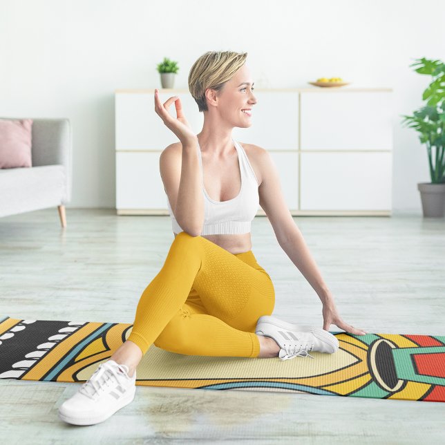 magnificent tribal yoga mat (Creator Uploaded)