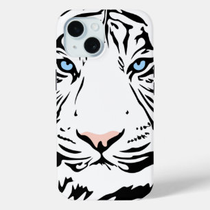 Magnificent White Tiger   Custom iPhone Case