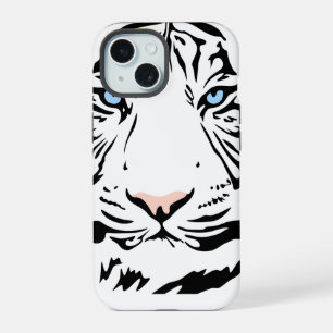 Magnificent White Tiger   Custom iPhone Case