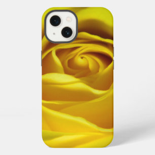 Magnificent yellow rose macro picture iPhone 13 case