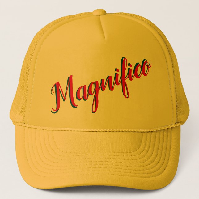 Magnifico Trucker Hat (Front)