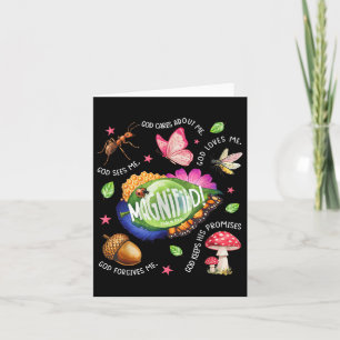 Magnified Smallest Insects Psalm 34_3 Insects Vbs Card
