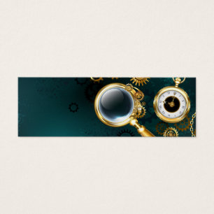 Magnifier in Steampunk Style