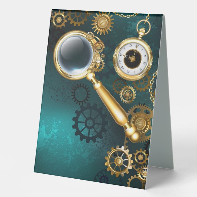 Magnifier in Steampunk Style (Front)
