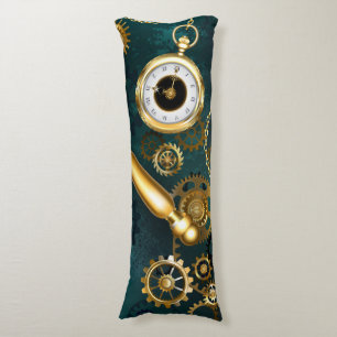 Magnifier in Steampunk Style Body Cushion