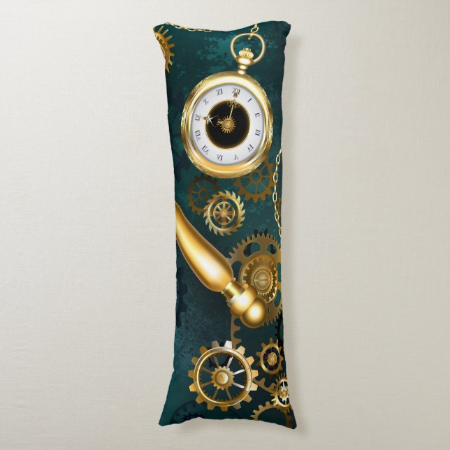 Magnifier in Steampunk Style Body Cushion (Front Vertical)
