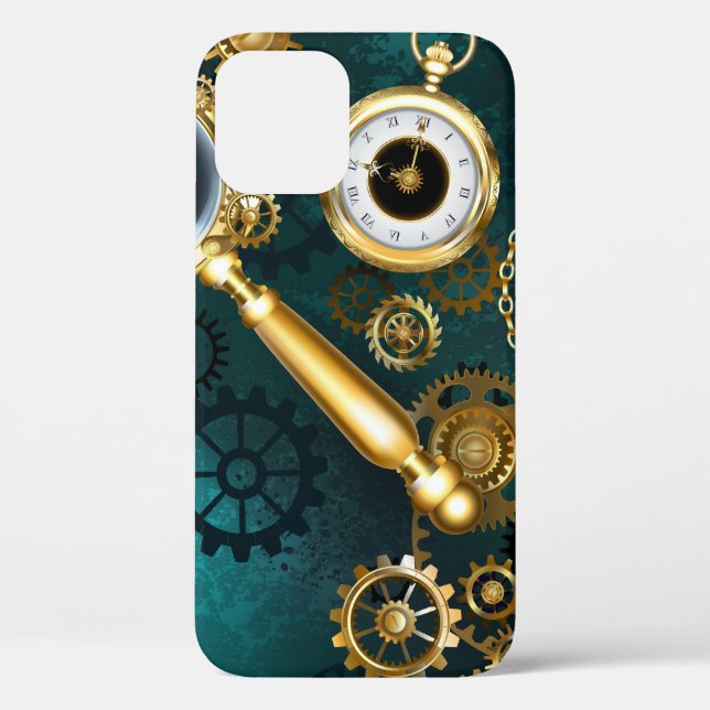 Magnifier in Steampunk Style Case-Mate iPhone Case (Back)