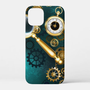 Magnifier in Steampunk Style iPhone 12 Mini Case