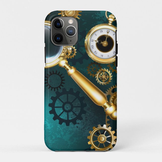 Magnifier in Steampunk Style Case-Mate iPhone Case (Back)