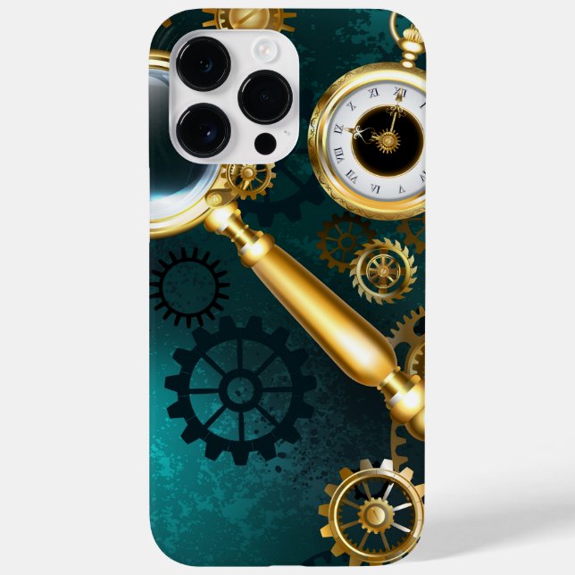 Magnifier in Steampunk Style Case-Mate iPhone Case (Back)