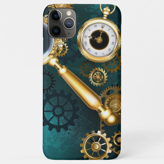 Magnifier in Steampunk Style Case-Mate iPhone Case (Back)