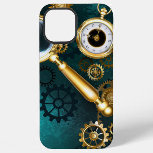 Magnifier in Steampunk Style iPhone 12 Pro Max Case