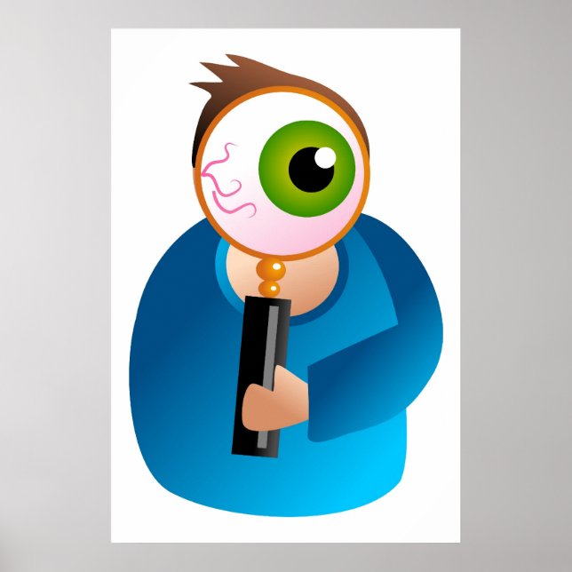 Magnify Man Poster (Front)