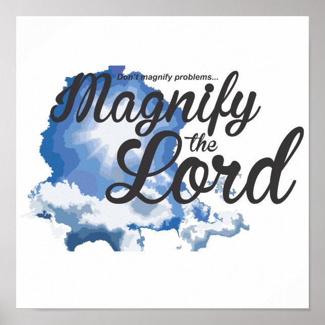 Magnify the Lord  Poster (Front)