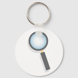 Magnifying Glass Key Ring