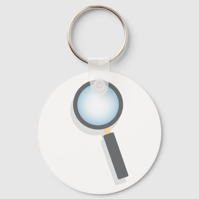 Magnifying Glass Key Ring (Front)