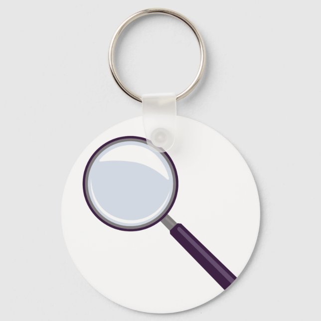 Magnifying Glass Key Ring (Front)
