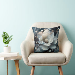 Magnolia and Pearls Cushion