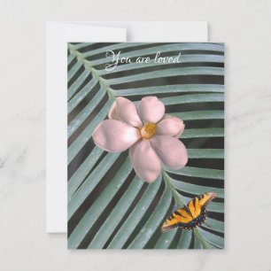Magnolia art    postcard