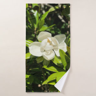 Magnolia bath towel set