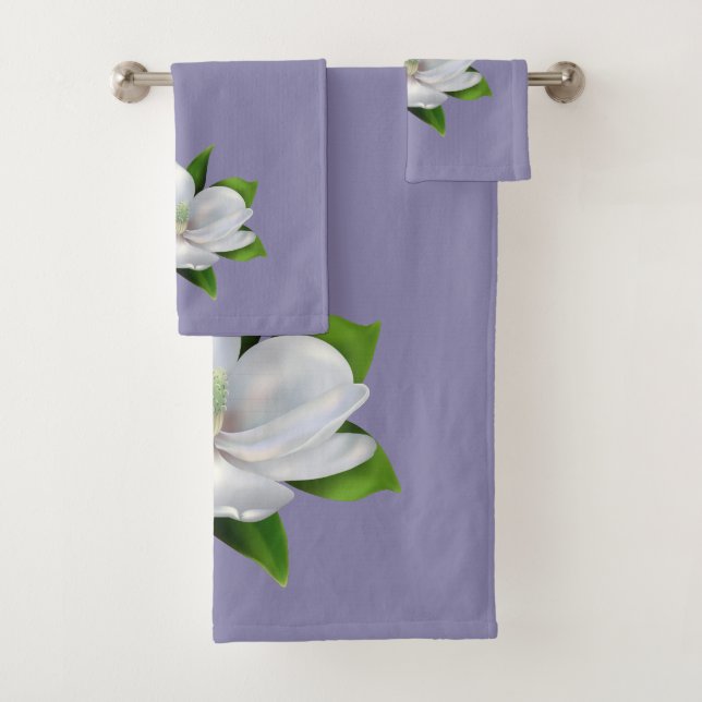Magnolia Bath Towel Set (Insitu)