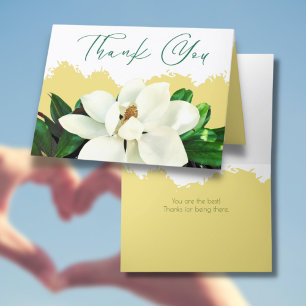 Magnolia Bloom 5" x 7" Thank You Card