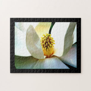Magnolia Bloom Macro Jigsaw Puzzle