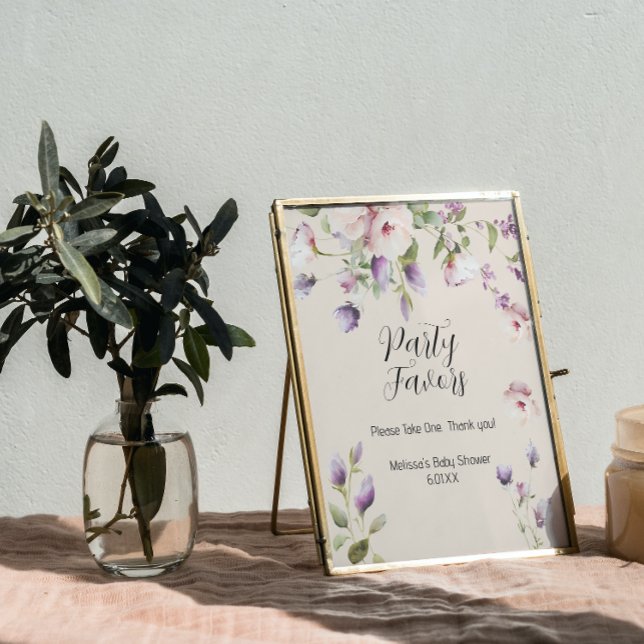 Magnolia Blooms Party Favour Sign (Creator Uploaded)