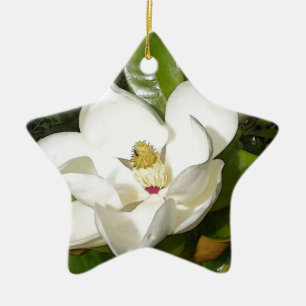 Magnolia Blossom Ceramic Tree Decoration