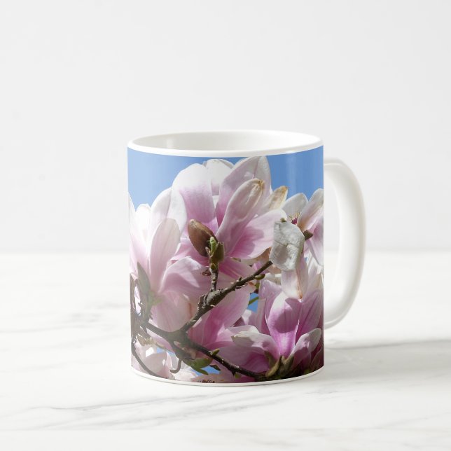 Magnolia Blossom Coffee Mug (Front Right)